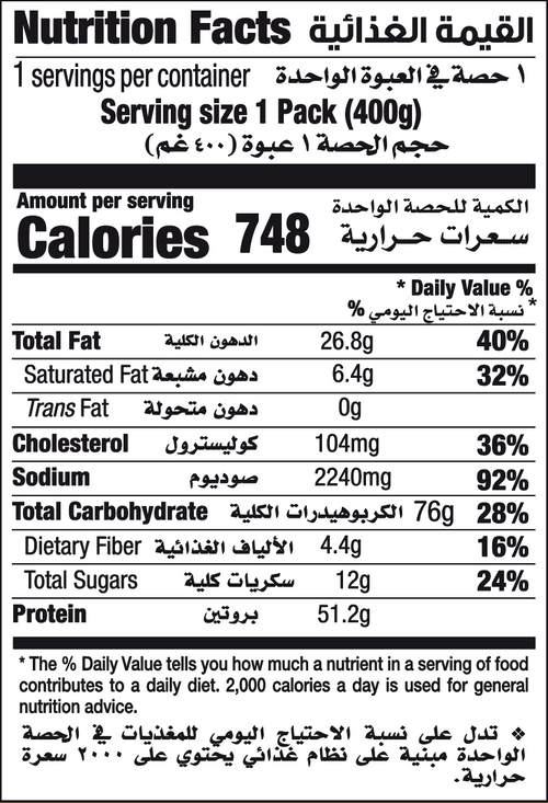 Nutrition Facts