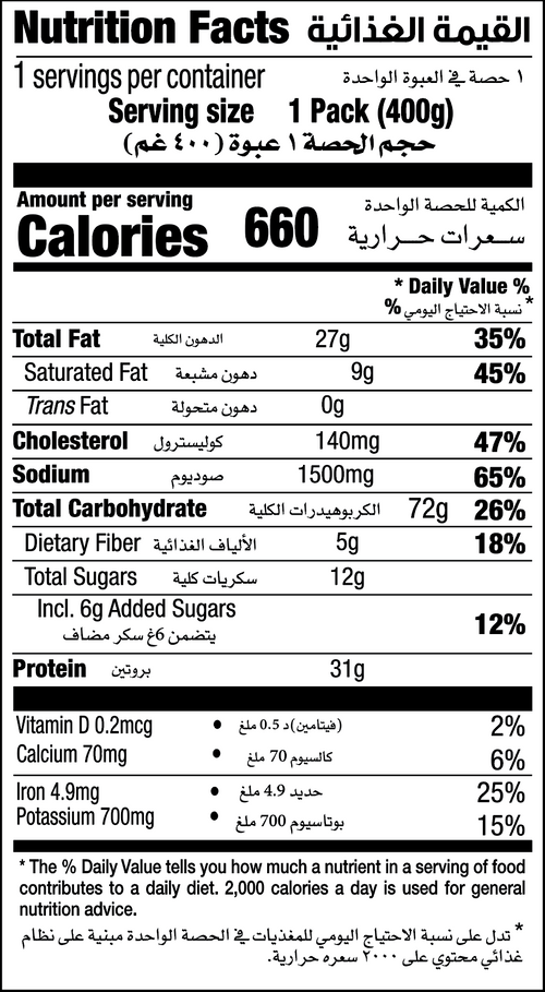 Nutrition Facts
