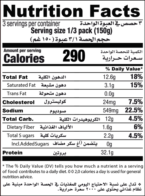 Nutrition Facts