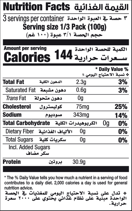 Nutrition Facts