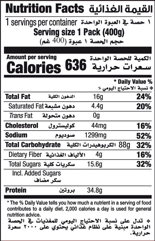 Nutrition Facts