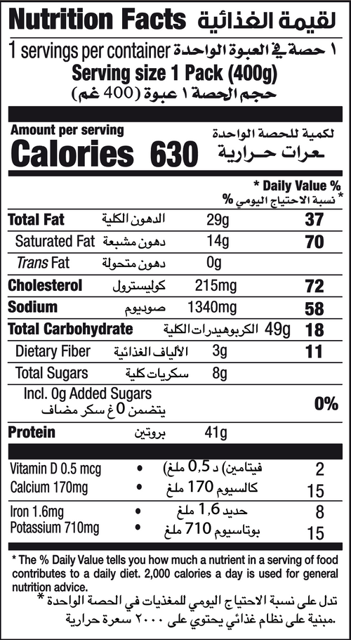 Nutrition Facts