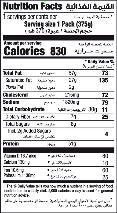 Nutrition Facts
