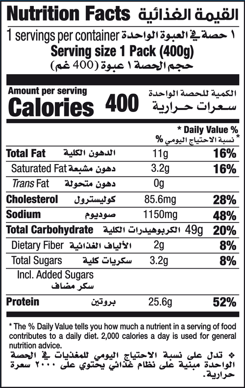 Nutrition Facts
