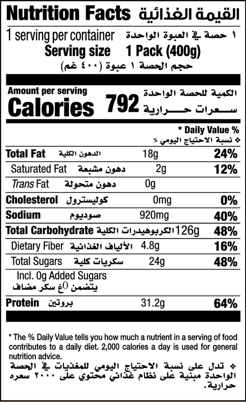 Nutrition Facts