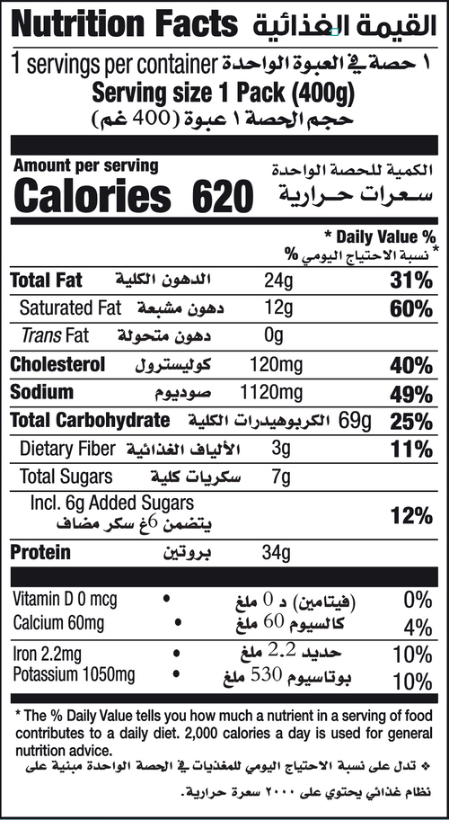 Nutrition Facts