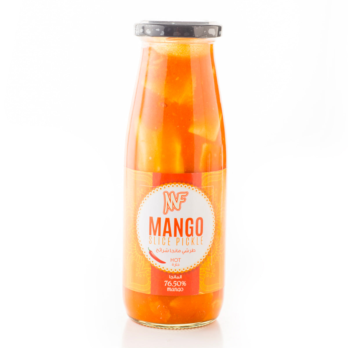 MF Hot Mango Sliced Pickle 450g