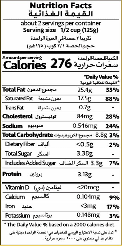 Nutrition Facts