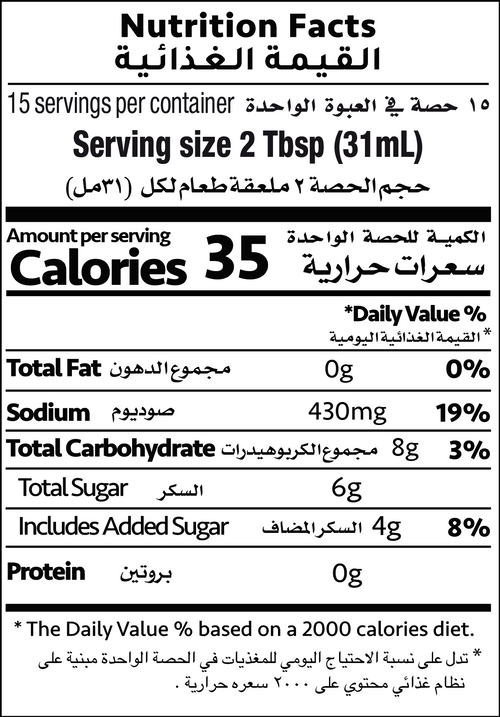 Nutrition Facts