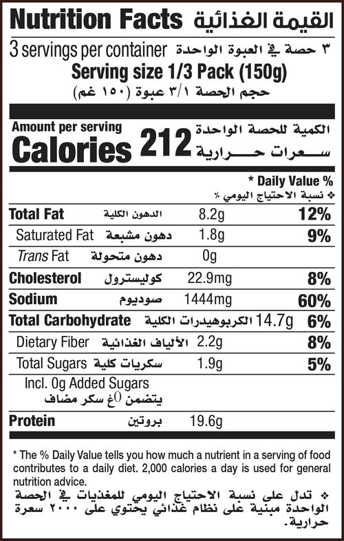 Nutrition Facts