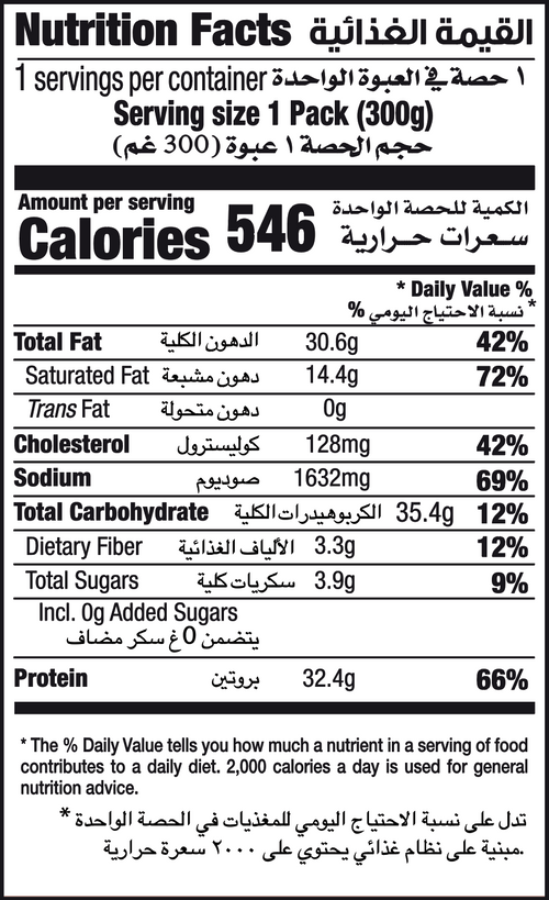 Nutrition Facts