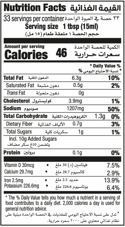 Nutrition Facts
