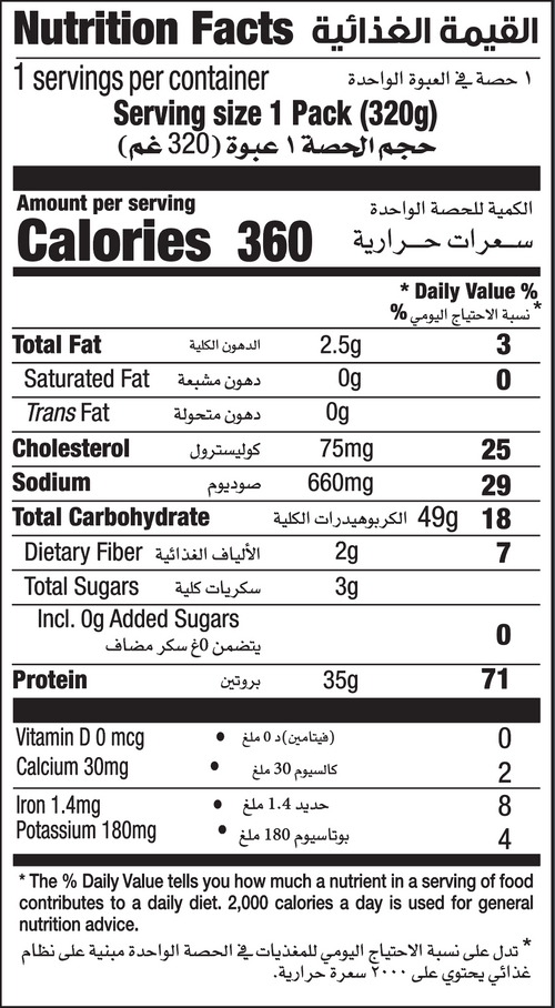 Nutrition Facts