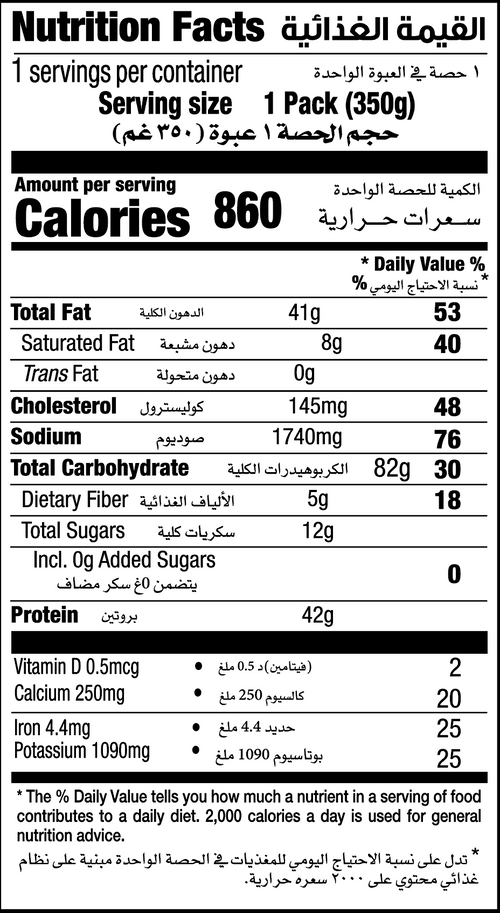 Nutrition Facts