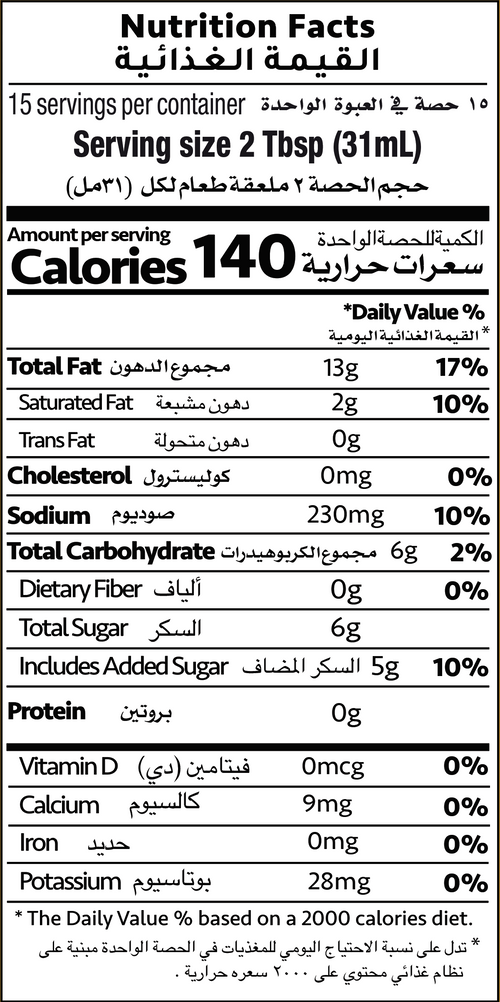 Nutrition Facts