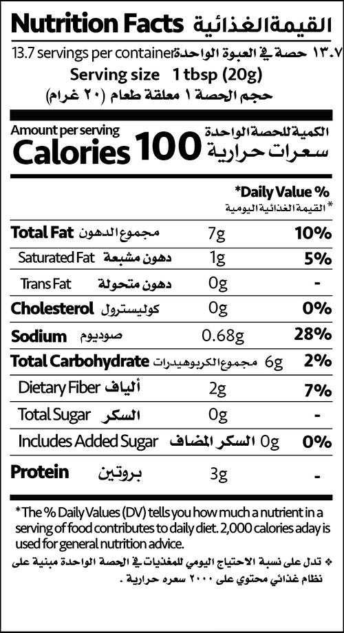 Nutrition Facts