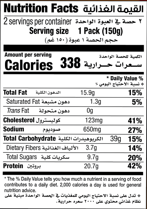 Nutrition Facts