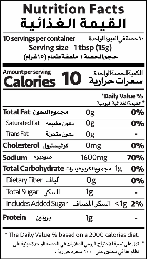 Nutrition Facts