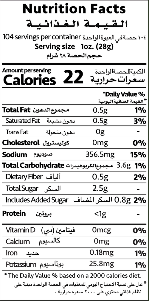 Nutrition Facts
