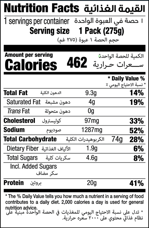 Nutrition Facts