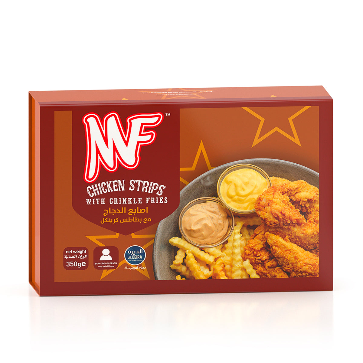 MF Chicken Strips with Crinkle Fries 350g