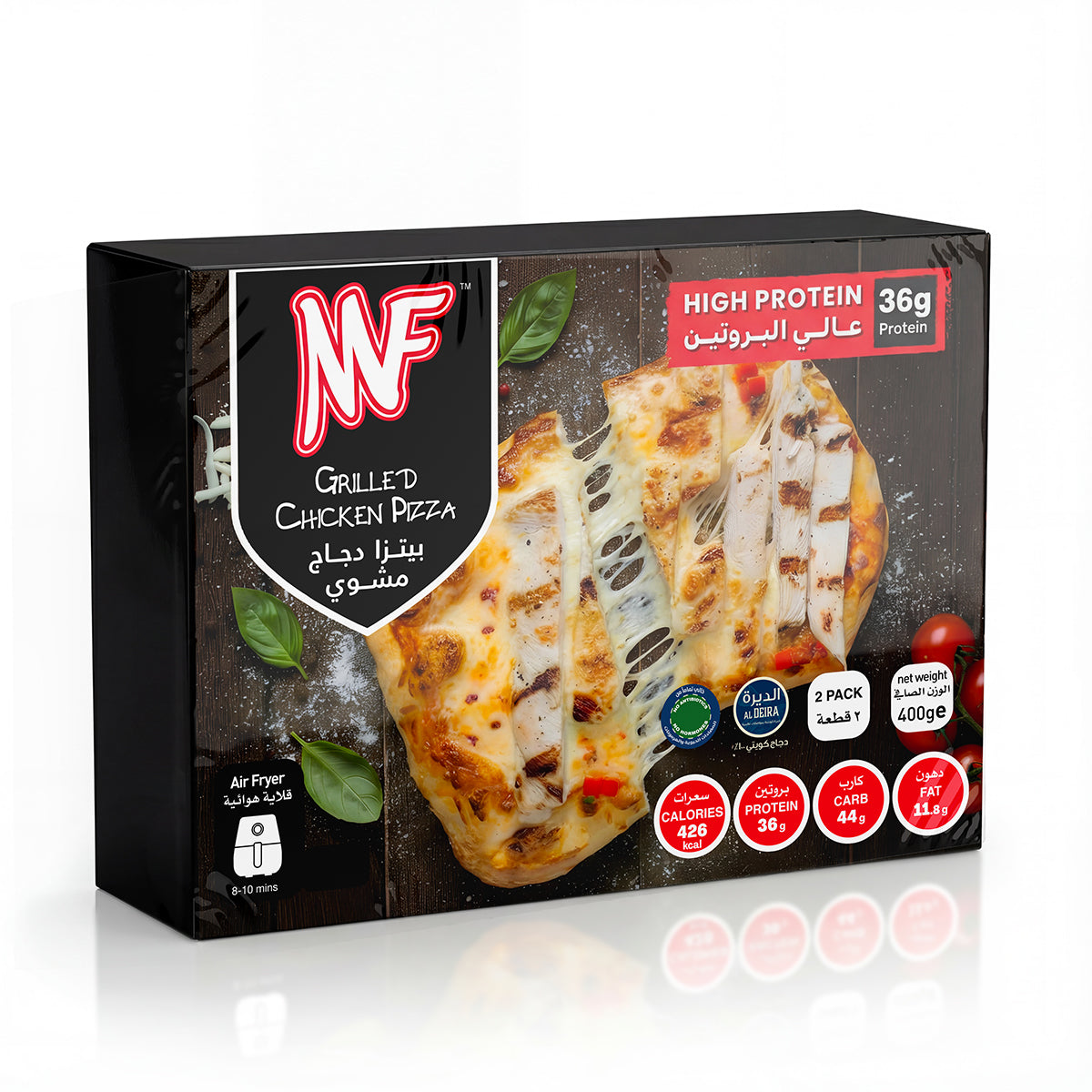 MF Grilled Chicken Pizza 400g (High Protein)