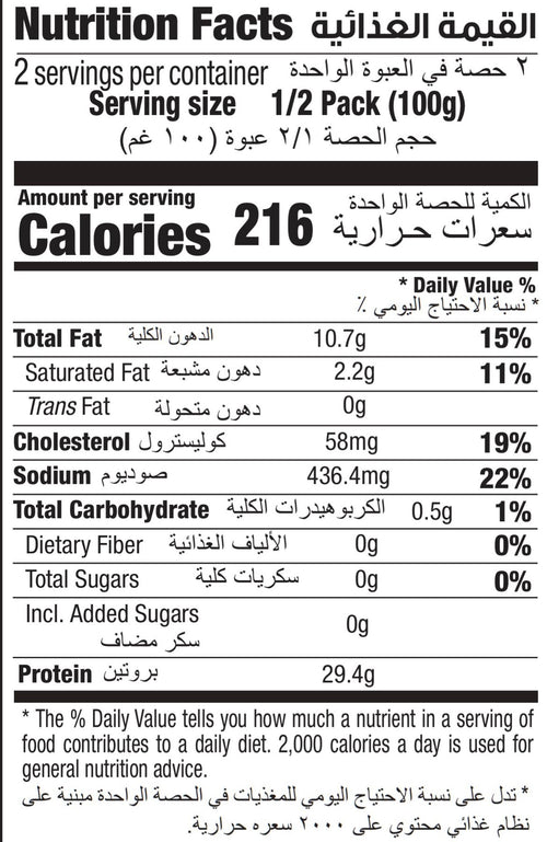 Nutrition Facts
