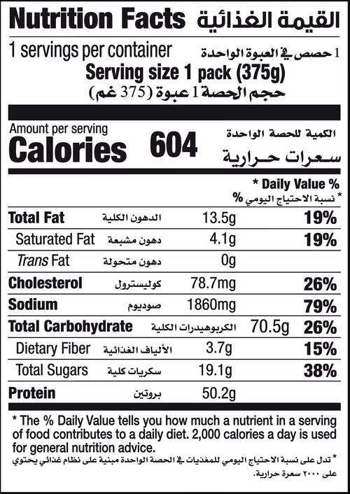 Nutrition Facts