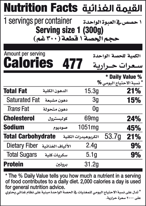 Nutrition Facts