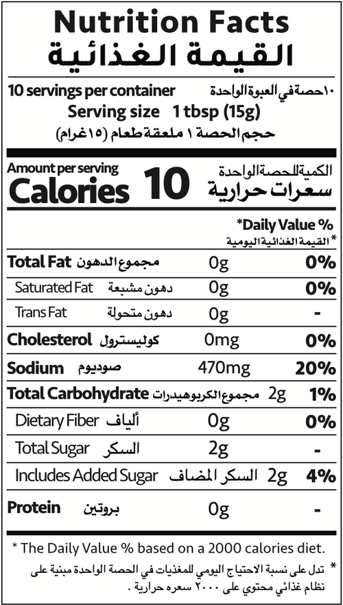 Nutrition Facts