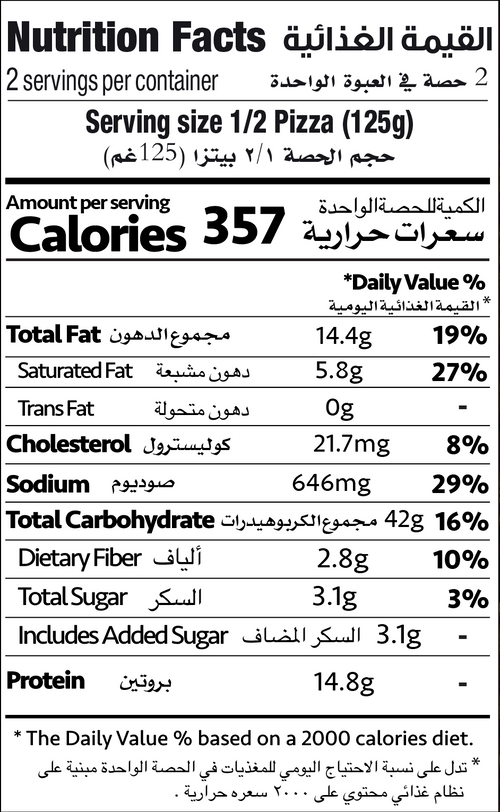 Nutrition Facts