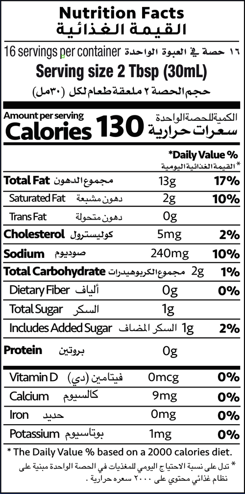 Nutrition Facts