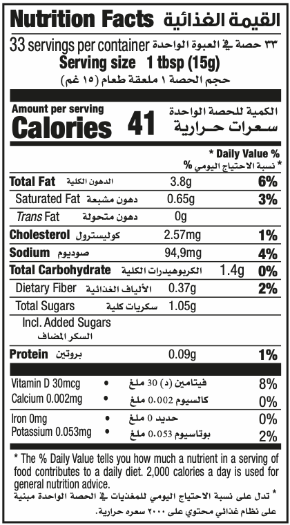 Nutrition Facts
