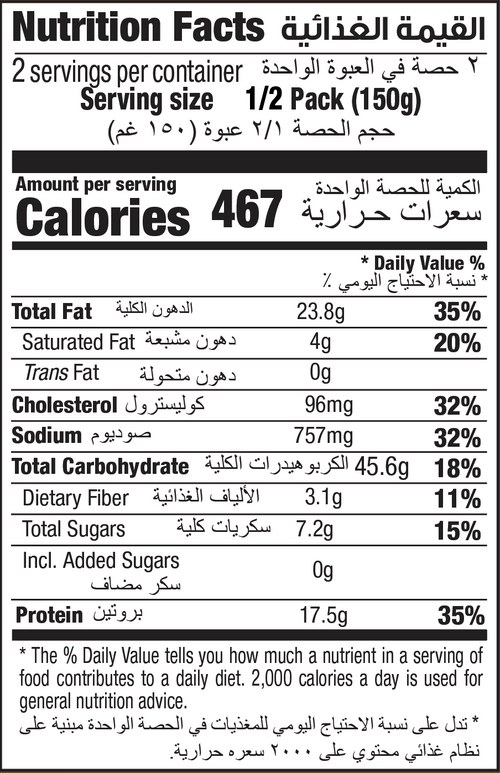 Nutrition Facts