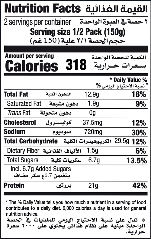 Nutrition Facts