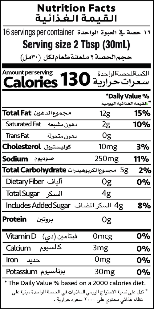 Nutrition Facts
