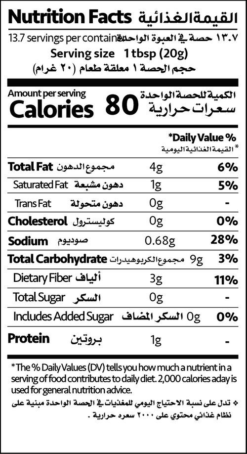 Nutrition Facts