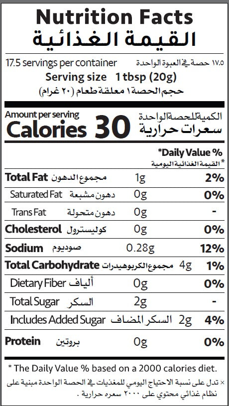 Nutrition Facts