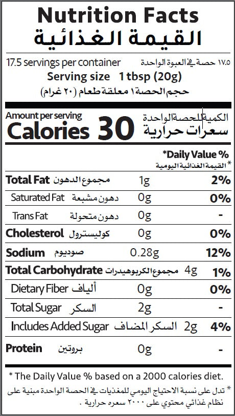 Nutrition Facts