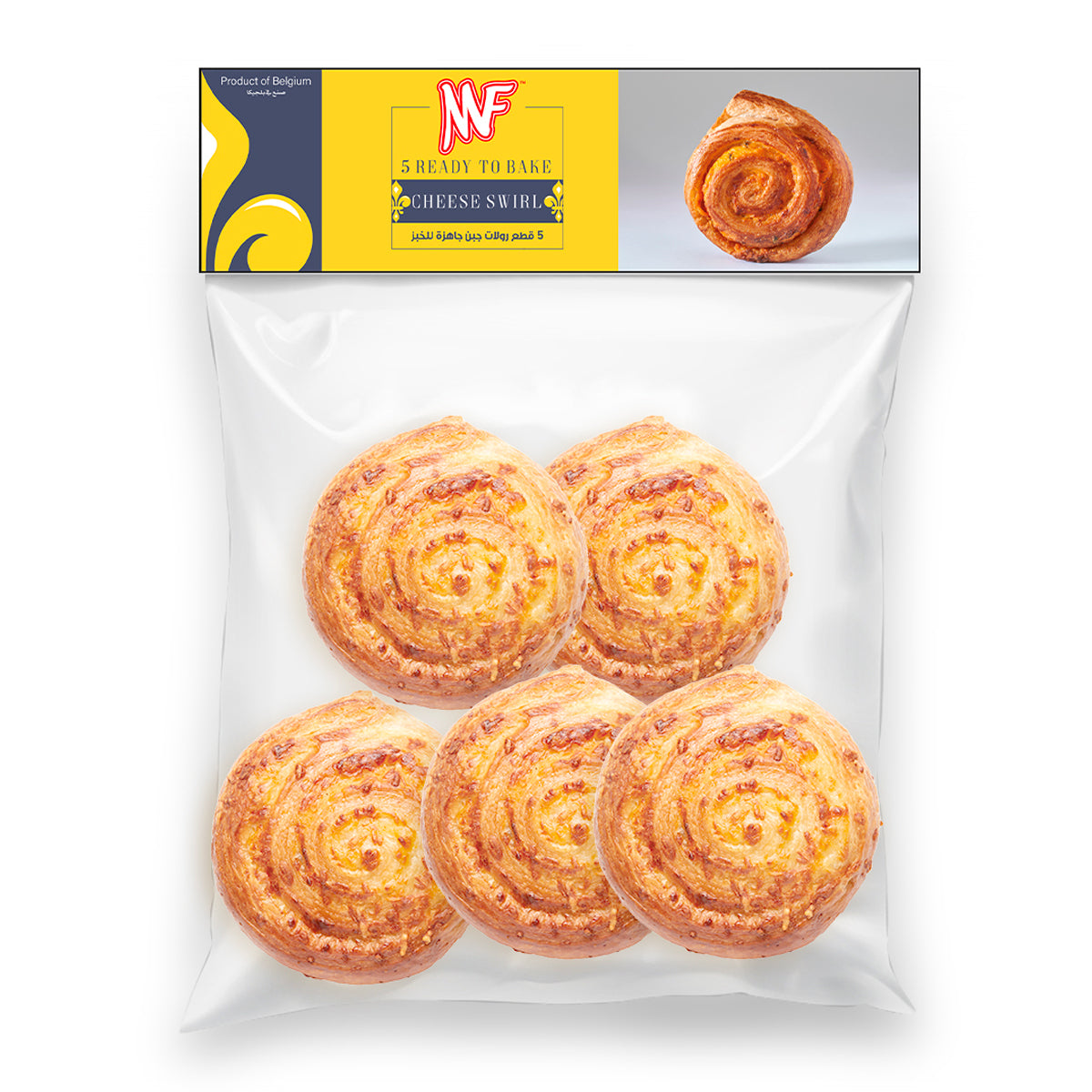 MF Cheese Swirl Croissant (5Pcs) 550g