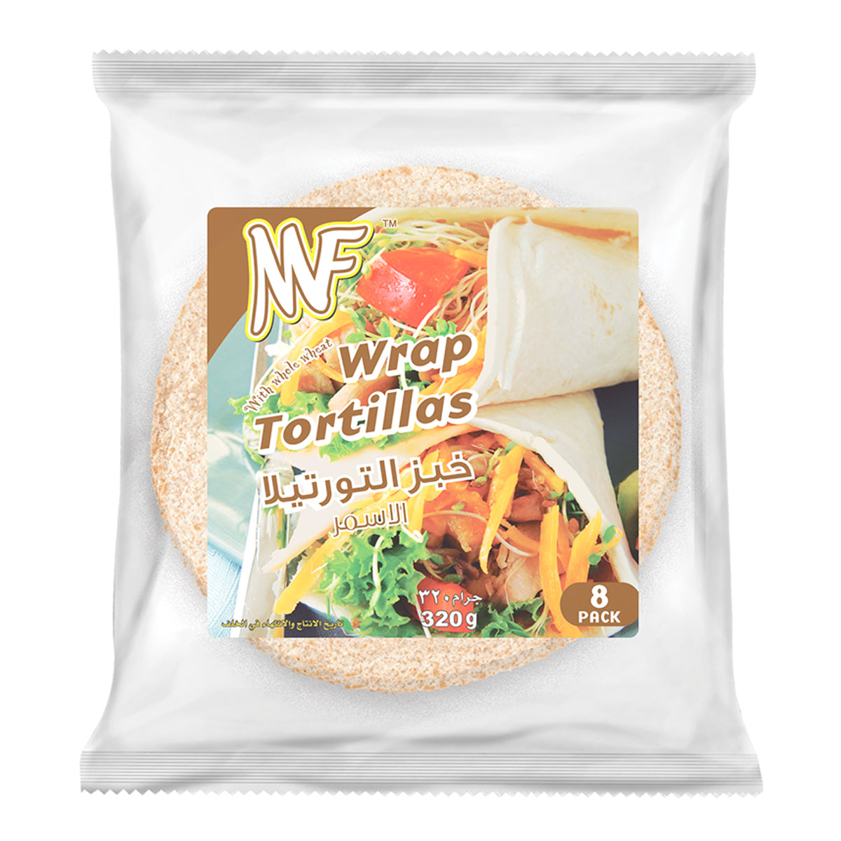 MF Wrap Tortillas With Whole Wheat 320g